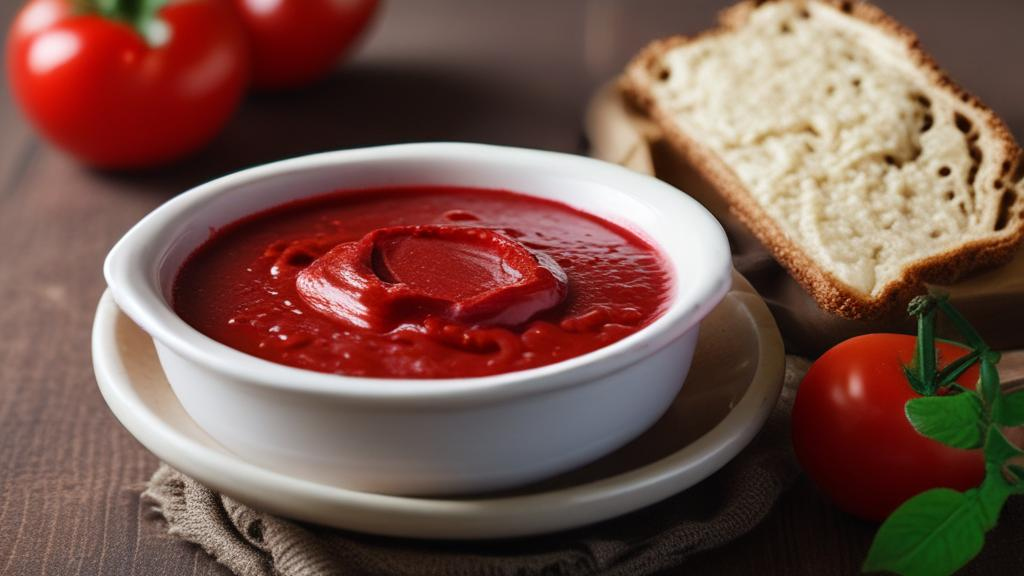 What should we do to make the tomato paste red?